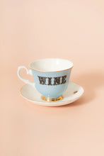 Load image into Gallery viewer, Pastel Fine China Tea Cup - Wine