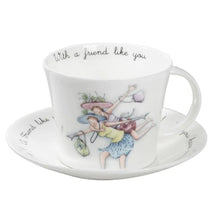 Load image into Gallery viewer, Friend Like You Fine China Breakfast Tea Cup