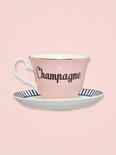 Load image into Gallery viewer, Pastel Fine China Tea Cup - Champagne
